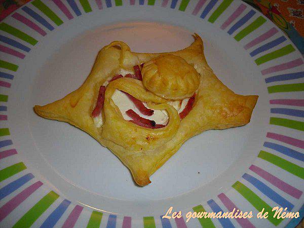 Feuilletés au chèvre frais FEUILLETES