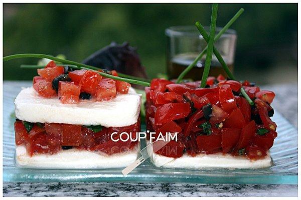 Tartare de tomates sur lit de mozzarella ou en mille-feuilles ... tartare-de-tomates-004.JPG
