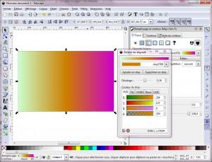 03 degrade complexe 300x229 Inkscape 03 : couleur, transparence et dégradés