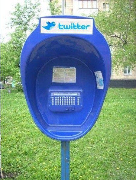 Des cabines Twitter en ville? Des cabines Twitter en ville?