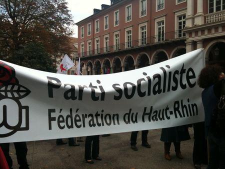 #Mulhouse - #2oct , une (encore - encore plus) forte mobilisation pour nos retraites ! IMG_0754