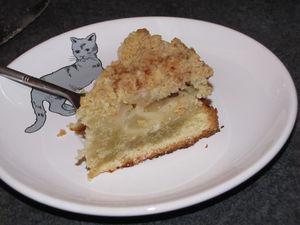 Gâteau aux pommes et poires façon crumble IMG_5732