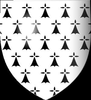 3d version of: Blason de Bretagne Coat of arms...