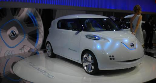 Mondial 2010 – Nissan Townpod : le concept car électrique décalé !