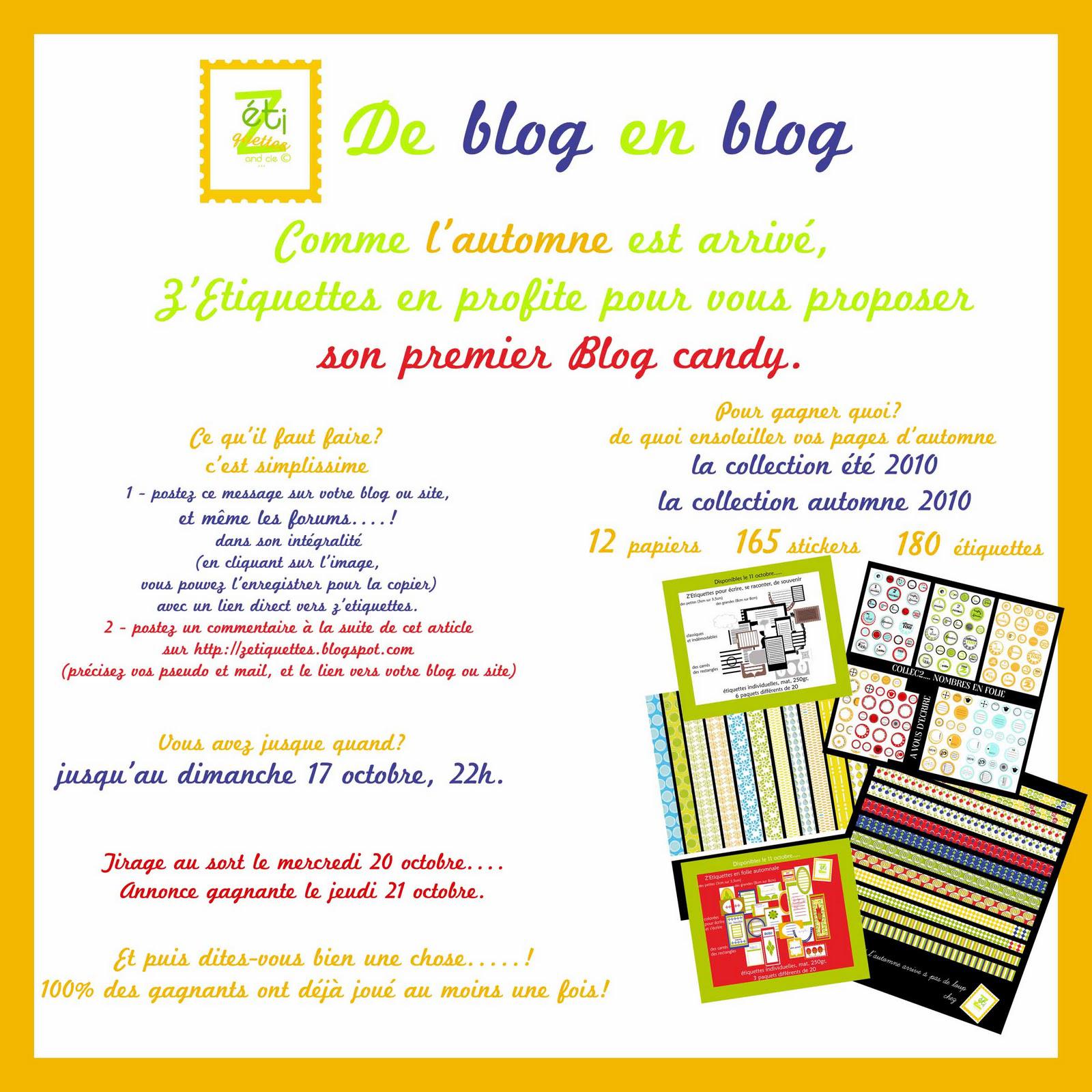 Blog Candy Zetiquettes