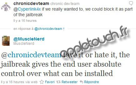Installous Chronic Dev Team-3 Hackulous: « Installous pourra toujours être installé »