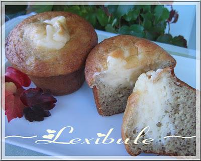 Muffins aux bananes et fromage à la crème Muffins aux bananes et fromage à la crème