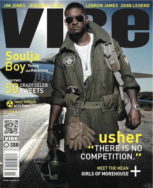 Usher en couverture de VIBE Magazine!