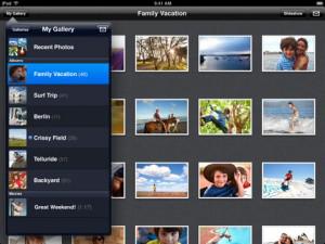 MobileMe Gallery pour iPad disponible sur App Store