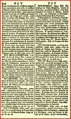 .. LE PUY-NOTRE-DAMEetLe 1er juillet 1751 paraît le premi...