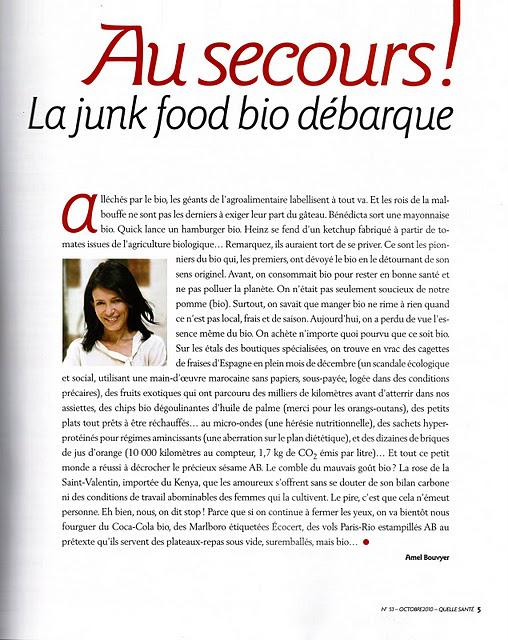 Hamburger Bio au pilori Hamburger Bio au pilori