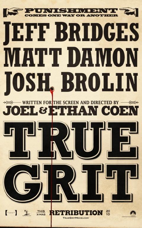 True Grit ... première affiche True Grit ... première affiche