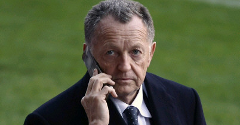 Jean Michel Aulas President de l'Olympique Lyonnais
