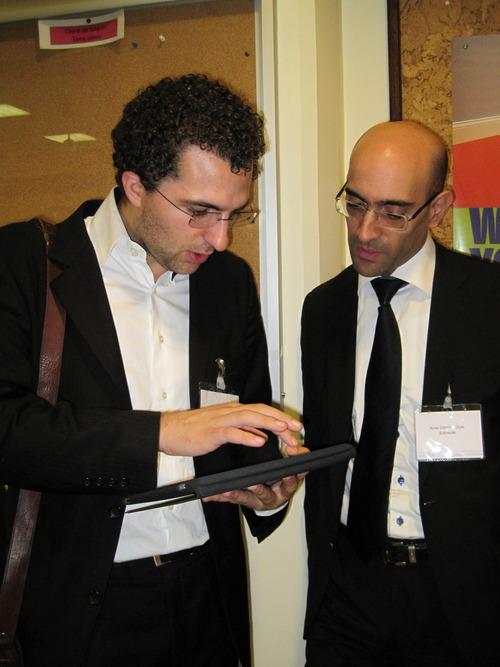 L’iPad envahit les conférences Media Aces… L’iPad envahit les conférences Media Aces…