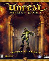 Jaquette de l'édition US de l'add-on Unreal Mission Pack 1: Return to Na Pali