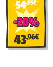 -20% soit 43,96€