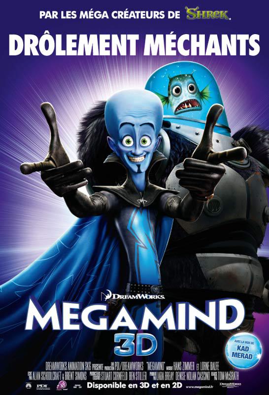 Megamind : La bande annonce du prochain délire de Dreamworks