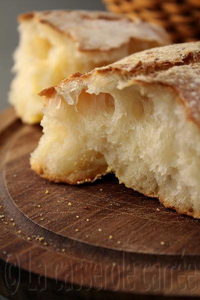 Ciabatta sans pétrissage