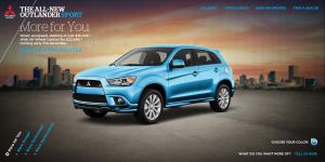 Mitsubishi Live Drive webiste Mitsubishi Live Drive webiste 300x150 Test en ligne du Mitsubishi Outlander Sport 2011 Mitsubishi Live Drive