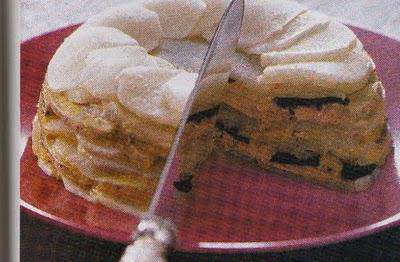 Gâteau de topinambours et de foie gras à la truffe