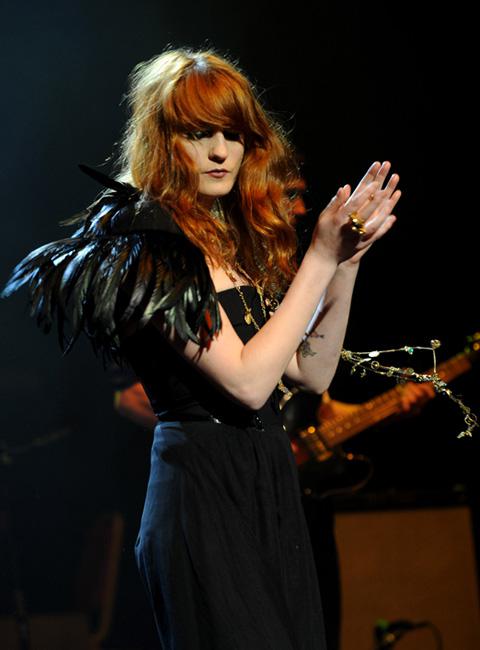 zoom sur le look de Florence Welch