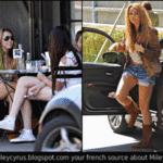 Vendredi 8 Octobre. Miley Cyrus at Joan's On Third in West Hollywood and in... on Twitpic