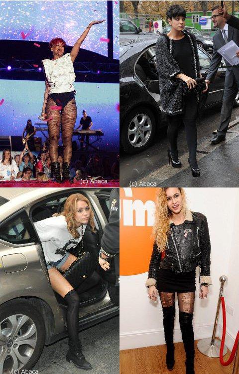 Stars ... Toutes en collants ! Stars ... Toutes en collants !