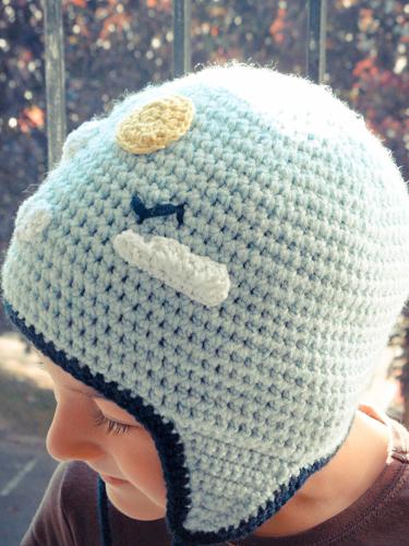 bonnet ciel 2 La tête dans les nuages…