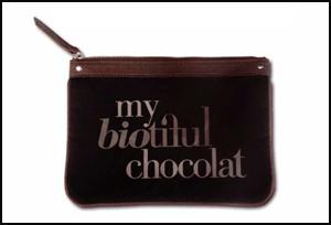 pochette à tablettes de chocolat signée My Biotiful Bag 