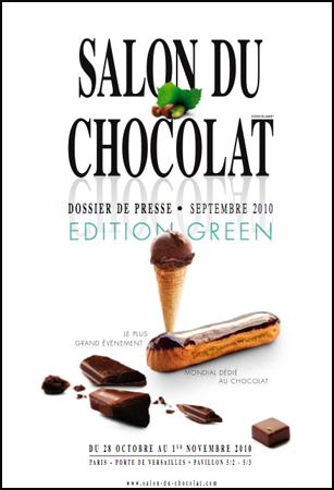 Affiche du Salon du Chocolat de Paris 