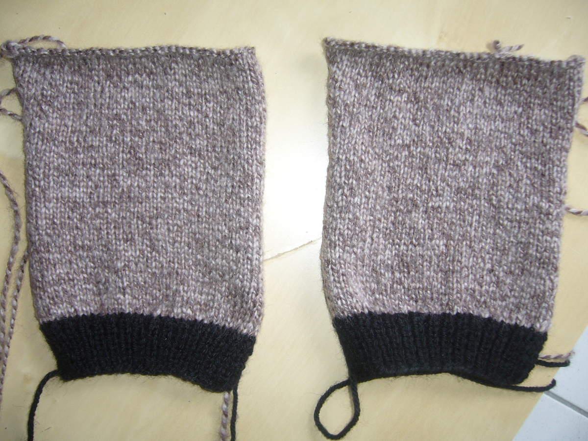 tricoter des manches