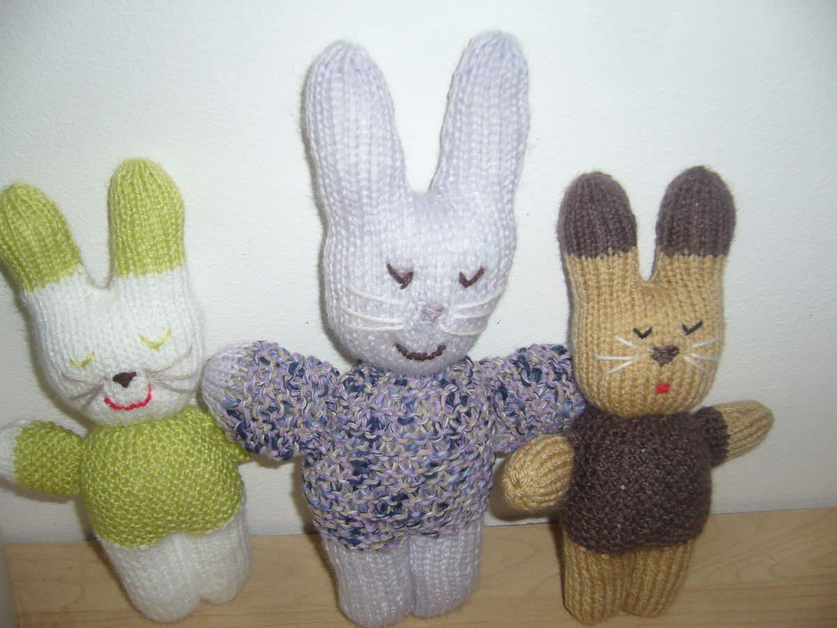 comment tricoter un lapin