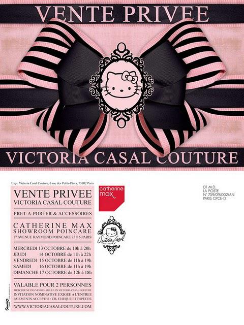 Vente privée Victoria Couture ! Vente privée Victoria Couture !