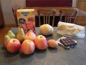 Tourte aux pommes, poires et chocolat tourtepommepoire02