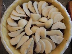 Tourte aux pommes, poires et chocolat tourtepommepoire13