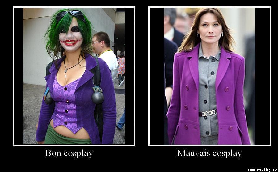 Bon cosplay / Mauvais cosplay