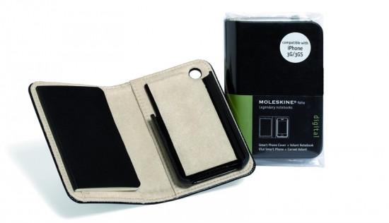 Moleskine folio iPhone cover Image moleskine iphone cover 550x316 Étuis Moleskine iPhone et iPad