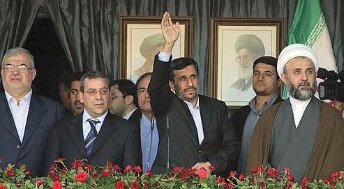 LEBANON-IRAN-POLITICS-AHMADINEJAD Le triomphe de Mahmoud Ahmadinejad au Liban !