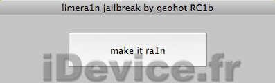 Limera1n_Mac_OS Jailbreak iOS 4.1 – Limera1n est disponible pour Mac
