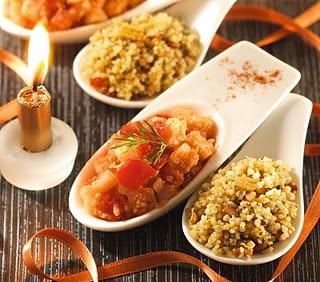 Recette apéritif, amuse bouche pour vos fêtes : cuillère apéritive de tartare de noix de St Jacques