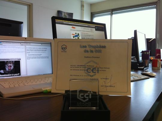 BlueBoat - trophée des entreprises dynamiques & performantes La troisième surprise de la semaine chez BlueBoat a du retard