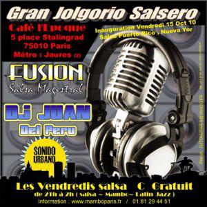 Soirées salsa gratuites au Café de l’Epoque  avec DJ Juan les vendredis