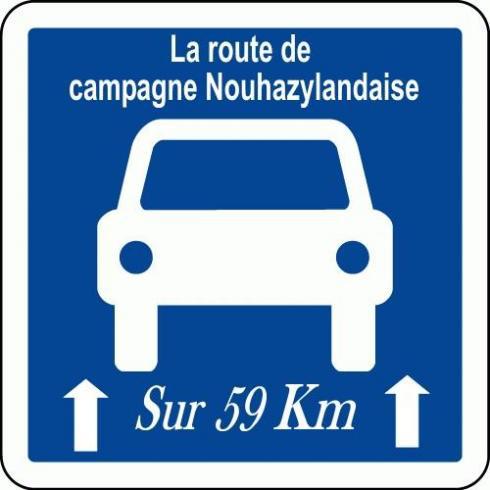 |La mentaliste sur Le Post.fr Route de campagne Nouhazylandaise : Nous sommes au KM 50