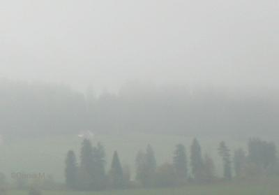 La Chaux-de-Fonds: automne 2010, brouillard le 16 octobre.