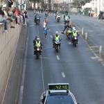 Peloton de tête - Pont de l'Alma Peloton de tête - Pont de l'Alma