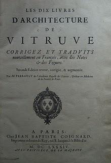 Les dix livres d’architecture de Vitruve corrigés et traduits nouvellement en français, par Charles Perrault