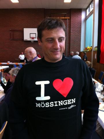 Le jumelage du Canton de Saint-Julien avec Mössingen a 20 ans Sebastien à Mossingen.JPG