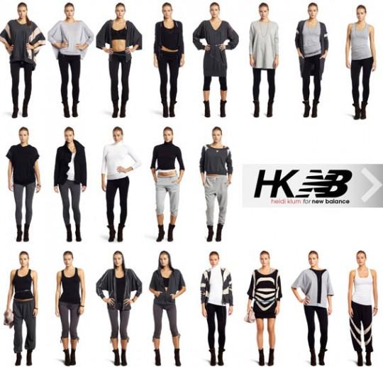Heidi Klum x New Balance Active-Wear Collection