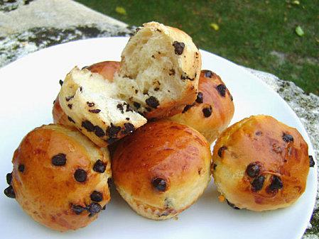 Petites Brioches aux Pépites de Chocolat 3