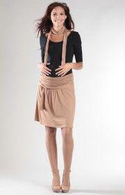 S'habiller enceinte : les spécialistes! jupe_grossesse_givona_camel